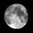 Moon age: 18 days, 15 hours, 25 minutes,79%